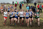 Senior women, 2018 Northern Cross Country Champs., Harewood House, Leeds. Photo: David T. Hewitson/Sports for All Pics